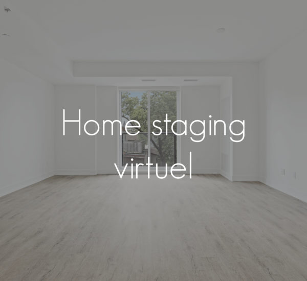 Home staging virtuel